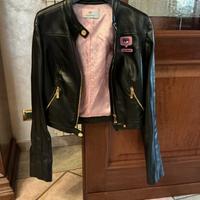 CHIARA FERRAGNI - GIACCA BIKER SMOOTH BLACK - NERO