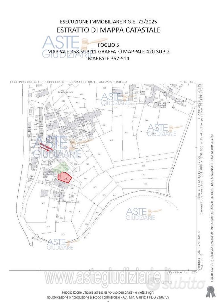 Appartamento – Camino, Cornale - Altro