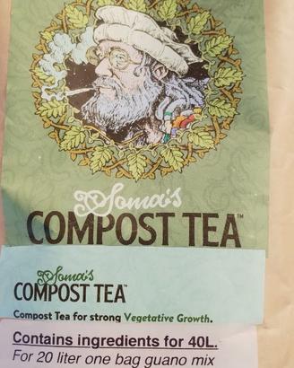 Soma Sacred Compost Tea Flowering
