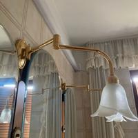 lampadario a forma di fiore