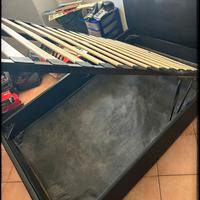 Letto contenitore 1 piazza e mezza
