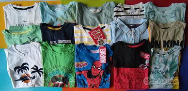 Maglie maniche corte 7-8 anni 122-128 cm A