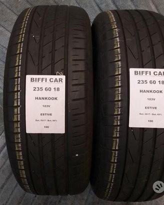 2 gomme 235 60 18 hankook a100