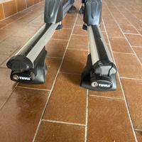 Barre portatutto thule con porta sci