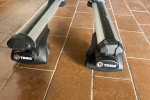 Barre portatutto thule con porta sci