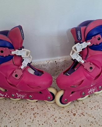 rollerblade per bambina + accessori 
