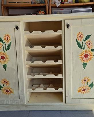 Mobile Cantinetta / Dispensa in Legno – Fatto a Ma