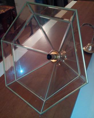 Lampadario vetro singolo punto luce