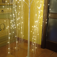 Albero bianco luminoso Nataluna