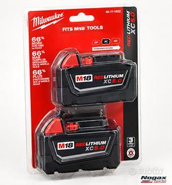 Kit 2 Batterie Milwaukee M18 5Ah 