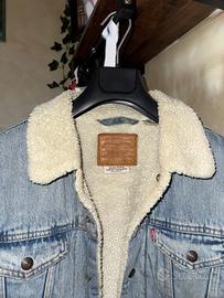 Levi’s giacca sherpa Trucker