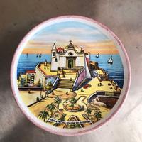 Piatto decorato Ischia