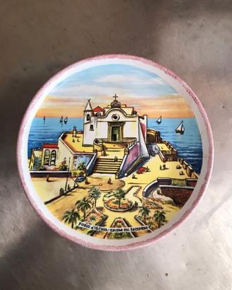Piatto decorato Ischia