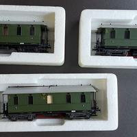 lotto 3 carrozze Lilluput 1/87 DRG