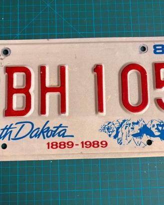 Targa originale South Dakota (USA)