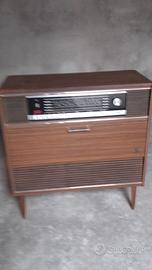 Radio /giradischi Grunding Cromo 5 anni 70