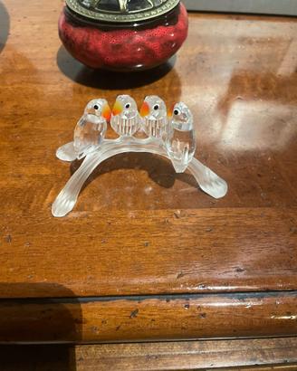 Lovebirds Swarovsky