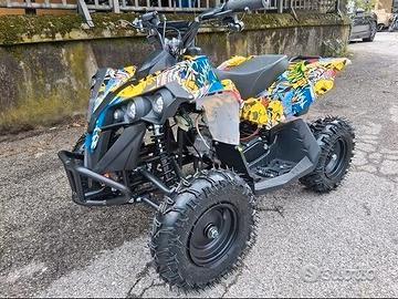 MINI QUAD 50 R6 GRAFFITI AVV. ELETTRICO