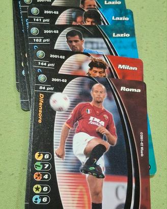 8 Carte Football Champion 2001-2 