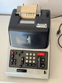 Calcolatrice Olivetti Multisumma 24 vintage