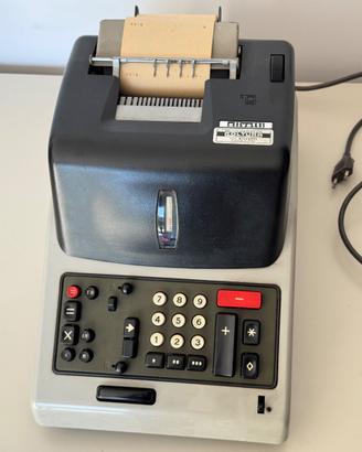Calcolatrice Olivetti Multisumma 24 vintage