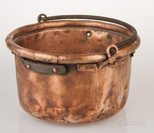 pentole e pentolini in Rame vecchio