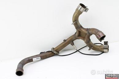 Tubo collettore scarico orizzontale Ducati Monster