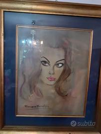 QUADRO ORIGINALE ROMANO MUSSOLINI – OLIO SU TELA