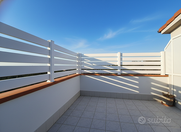 Frangivista PVC BIANCO altezza 75cm prezzo a metro