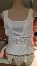 Top canotta Indian Rose