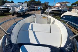 Barca open 550 con mercury 40 cv