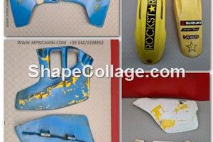 KIT PLASTICHE SUZUKI RM 125 1992 1991 RM125 1990 1