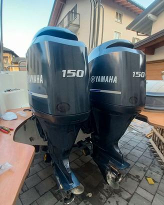 Coppia fuoribordo Yamaha 150cv
