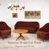 set poltrone e divano Gio ponti design
