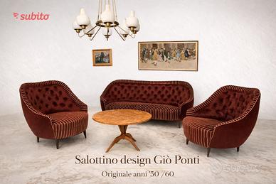 set poltrone e divano Gio ponti design