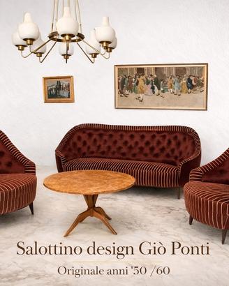 set poltrone e divano Gio ponti design