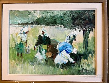 Mario berrino quadro dipinto