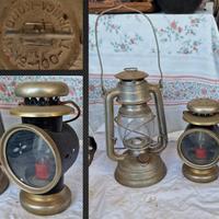 lampade a petrolio vintage,si spedizione 