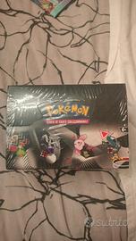 box 8 mini tin luce nera fuoco bianco pokemon
