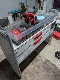 Cassettiera portautensili per furgone