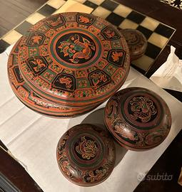 Set di “scatole cinesi” originali vintage
