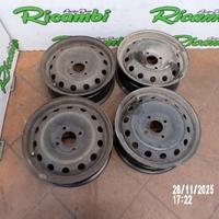 CERCHI IN FERRO 206 DA 14 X 5.5 ET 34 2011