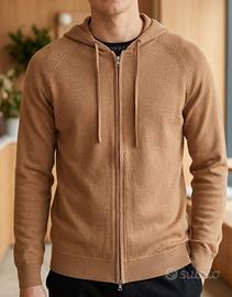 Cardigan Dan John con cappuccio taglia L 