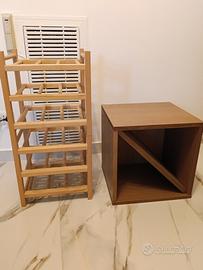 portabottiglie  vino bottiglie Ikea 