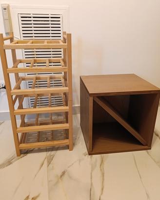 portabottiglie  vino bottiglie Ikea 