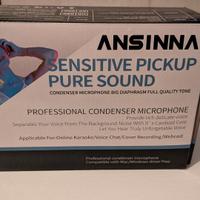 Microfono condensatore Ansinna