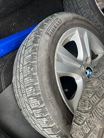 Bmw 118d e87 prima serie 4 kit gomme cerchi