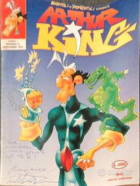 Fumetto Arthur King firmato dagli autori