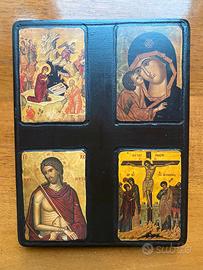 Polittico Greco icona Bizantina