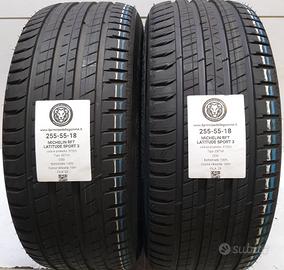 2 GOMME 255 55 18 MICHELIN RFT A57325